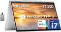 Envy x360 2-in-1 15.6" FHD Display Notebook Core i7-1260p, 64GB RAM, 2TB SSD, Backlit KB, HD Webcam, Iris Xe Graphics, Wi-Fi, Bluetooth, Win 11 Pro, Silver, 32GB USB Card