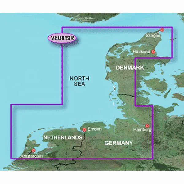 Garmin BlueChart® g3 Vision® HD - VEU019R - Alborg to Amsterdam - microSD™/SD™