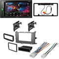 KIT4960 Bundle for 2011-2014 Toyota Sienna Van W/ Pioneer AVH-241EX Double DIN Car Stereo with Bluetooth/Backup Camera/Installation Kit/in-Dash DVD/CD AM/FM 6.2" Display Digital Media Receiver