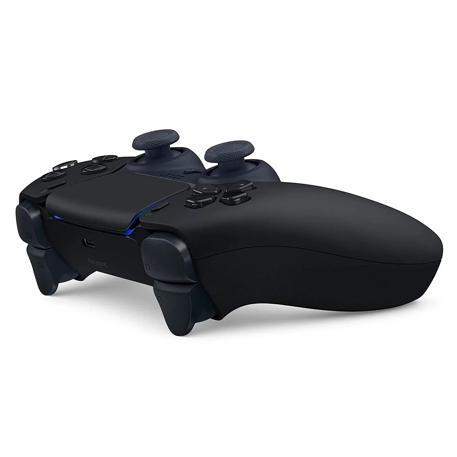 Dual Sense Black Gaming Controller For PS5 Console + Wired Earbuds BOLT AXTION Bundle Like New