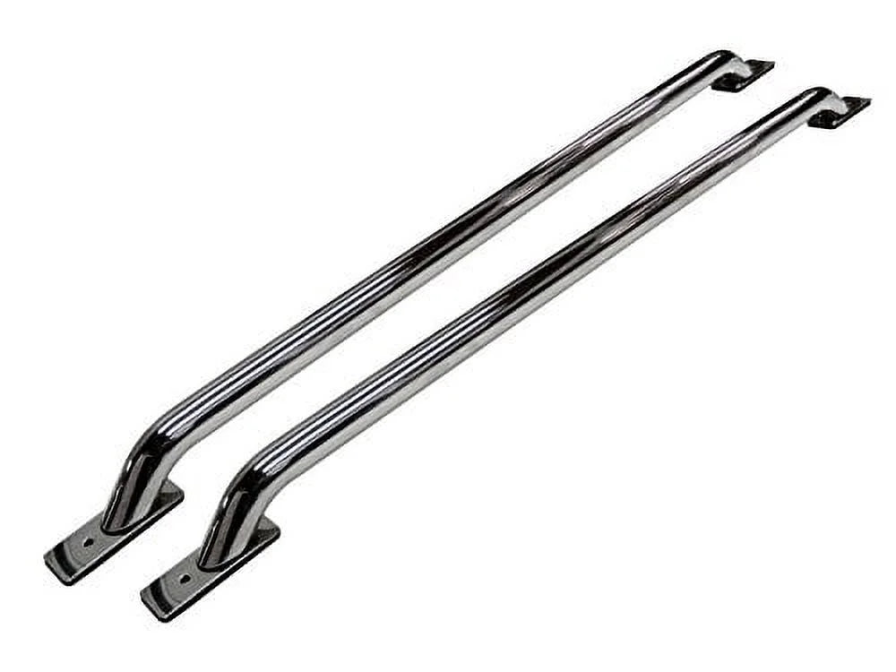 Go Rhino 8154C Stake Pocket Bed Rails (Styleside Bed Only) For Ford 92-05 Ranger, Ford 06-11 Ranger (Bed Length: 72.0, 72.7Inch)
