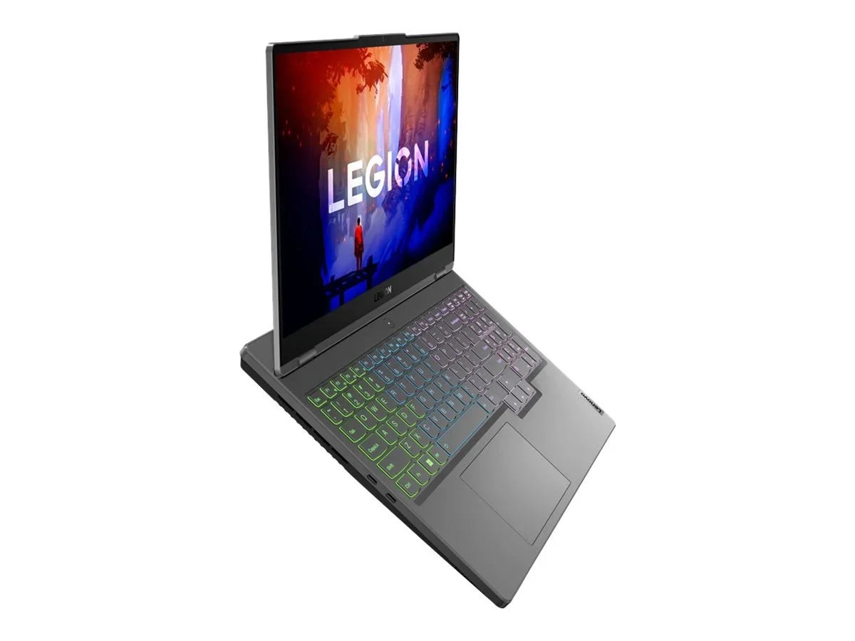 Legion 5 15ARH7 82RE - Ryzen 7 - 6800H / up to 4.7 GHz - Win 11 Home - GF RTX 3050 Ti - 16 GB RAM - 1 TB SSD NVMe - 15.6" IPS 1920 x 1080 (Full HD) @ 165 Hz - 802.11a/b/g/n/ac/ax (Wi-Fi 6E) - black (bottom), storm gray (top) - kbd: US Engl