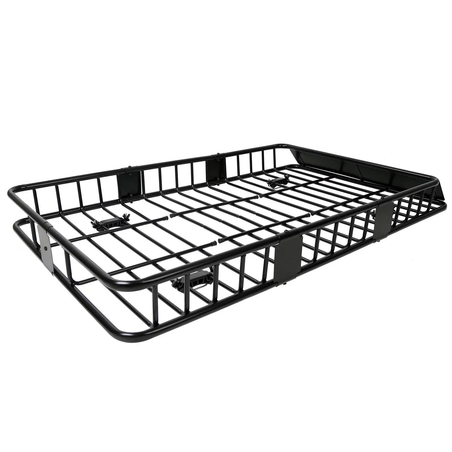 Jeremywell Universal 64"x 39"x 6" 150 LB Capacity Roof Rack Cargo Basket Extension Car Top Luggage Holder Carrier for SUV Truck Cars