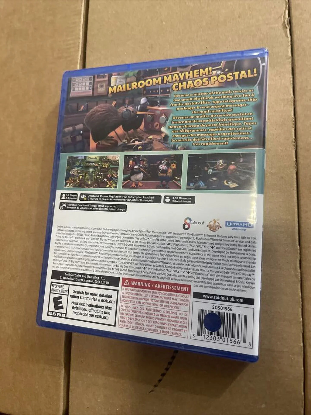 BRAND NEW/SEALED. KEY WE PS5.