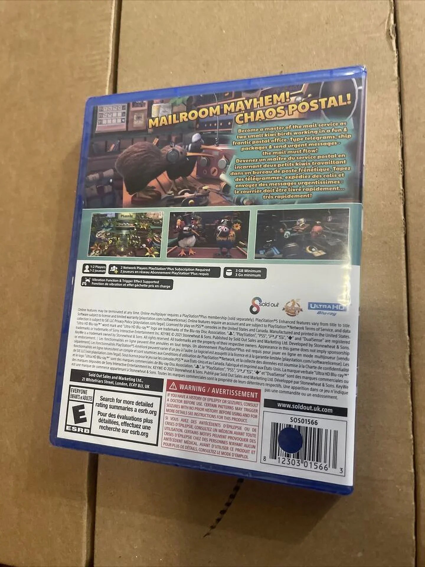 BRAND NEW/SEALED. KEY WE PS5.