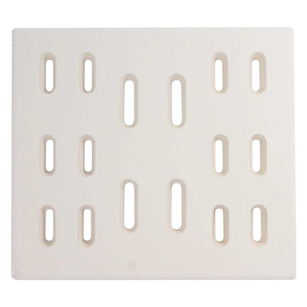 3-Pack BBQ Grill Heat Shield Plate Tent Replacement Parts for Bakers Chefs 9905TB - Compatible Barbeque Ceramic Flame Tamer, Guard, Deflector, Flavorizer Bar, Vaporizer Bar, Burner Cover 8"