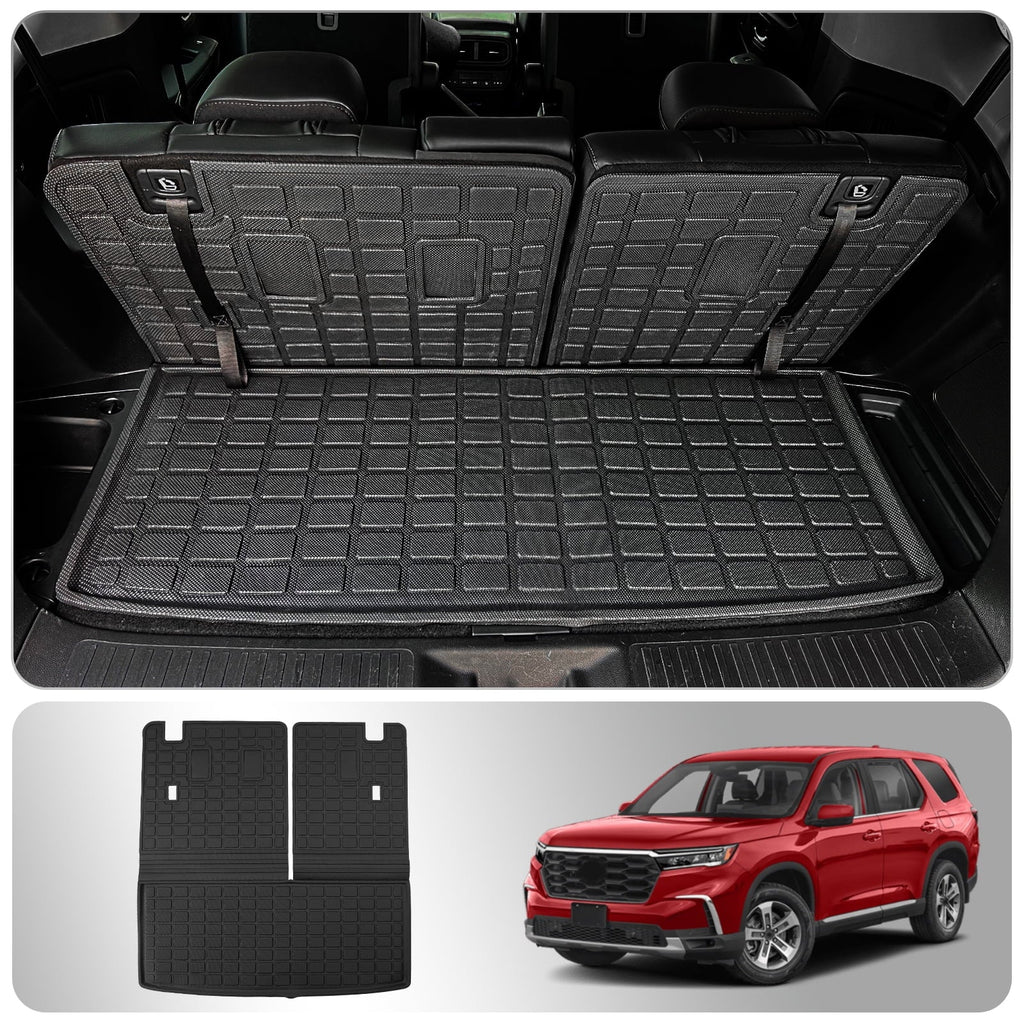 Fit 2023 2024 Honda Pilot Car Trunk Mat Cargo Liner TPE Pilot Accessories