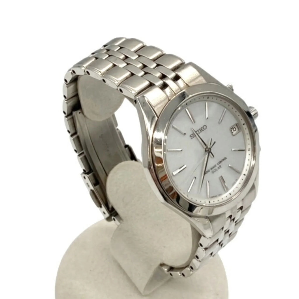 Pre-Owned SEIKO Dolce Watch 7B42-0AE0 SADZ063 Men's Radio Solar (Good)