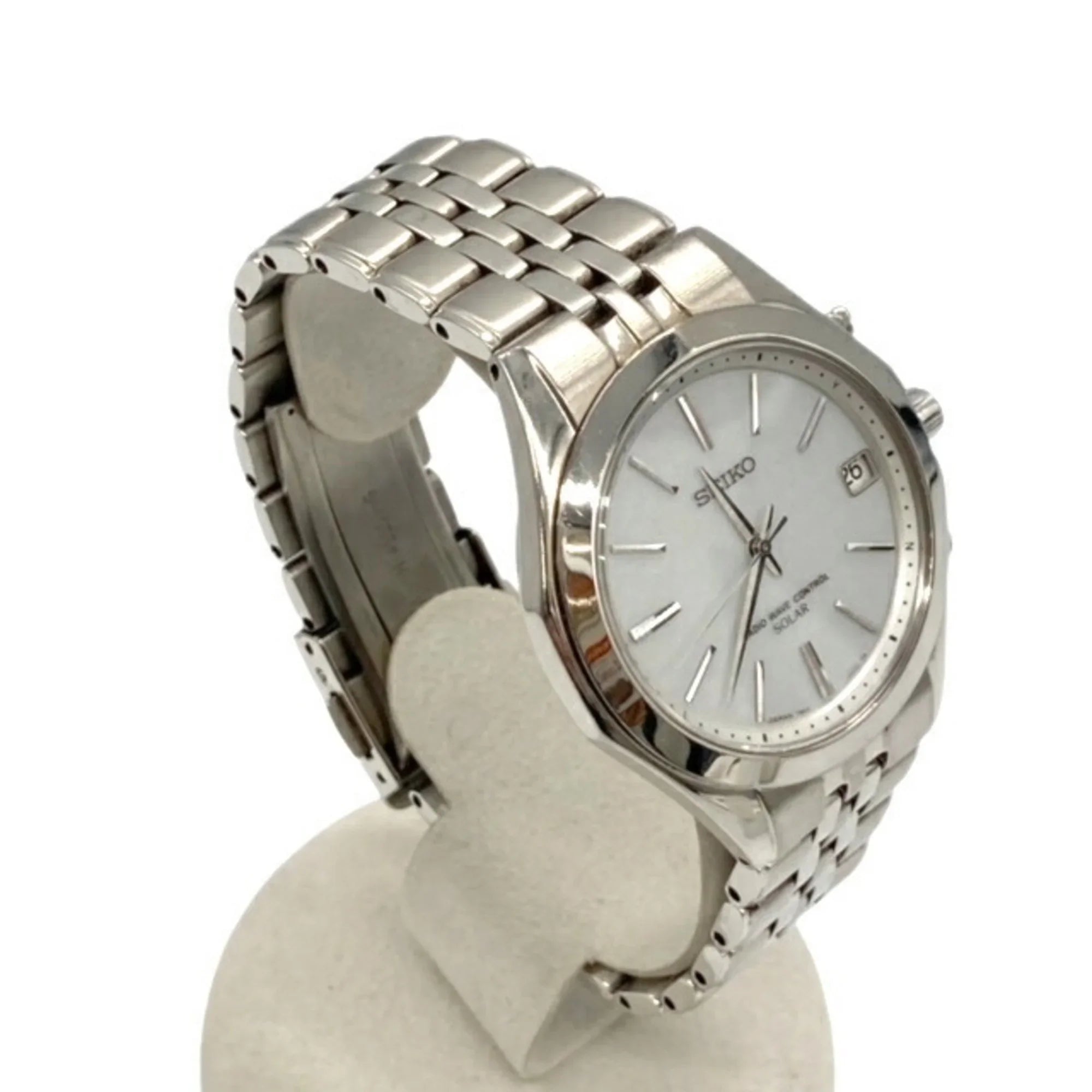 Pre-Owned SEIKO Dolce Watch 7B42-0AE0 SADZ063 Men's Radio Solar (Good)