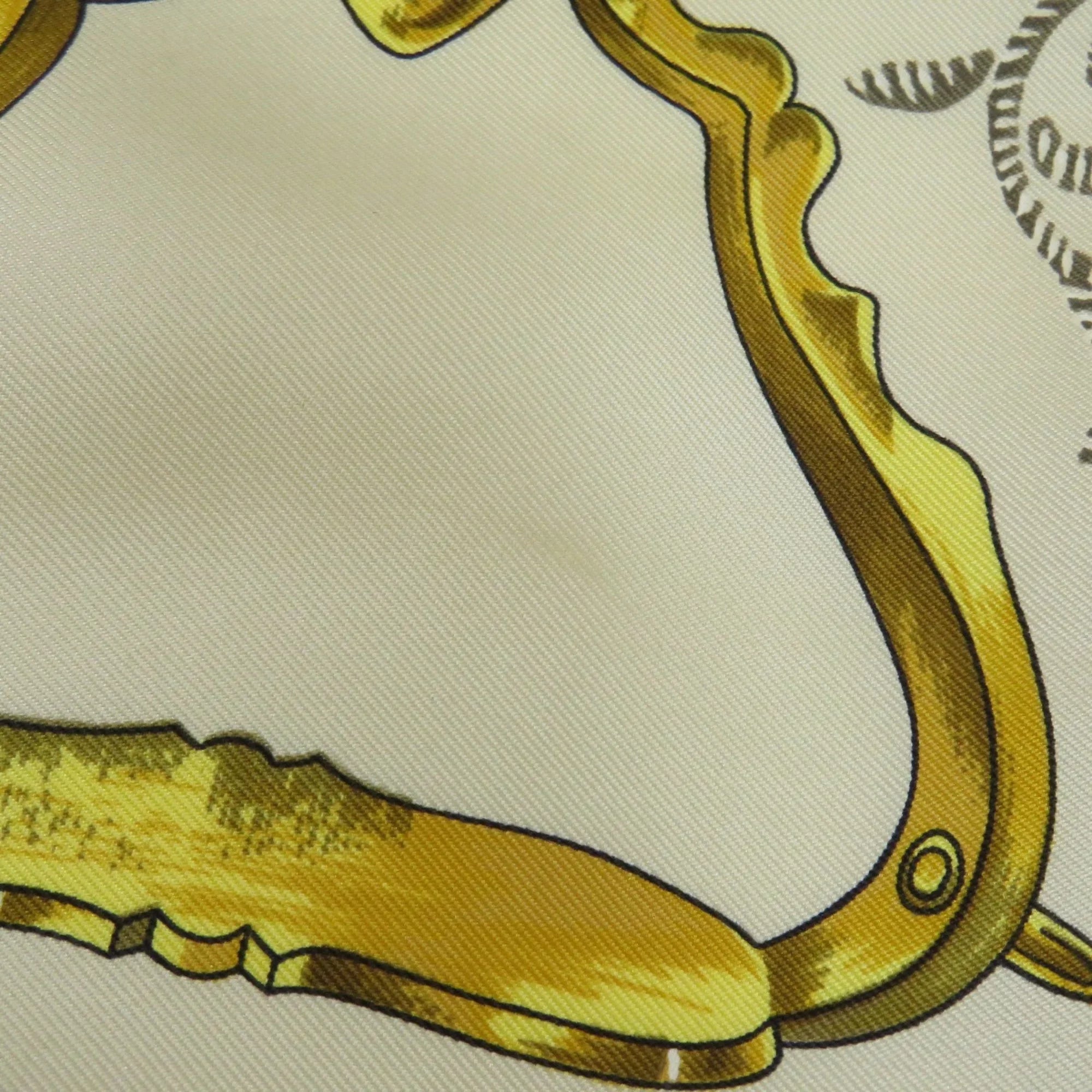 Pre-Owned Hermes Carre 90 ETRIERS Stirrup/Horse Scarf Muffler Silk Women's HERMES (Good)