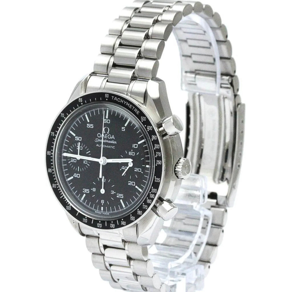 Pre-Owned Polished OMEGA Speedmaster Automatic Steel Mens Watch 3510.50 BF567328 (Good)