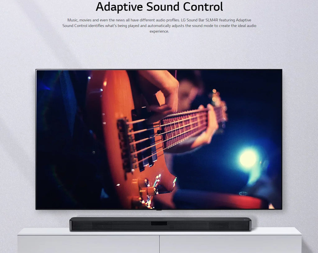 4.1 Channel 420W Soundbar Surround System with Wireless Speakers - SLM4R