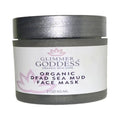Glimmer Goddess Organic Face Mask - DEAD SEA MUD MASK, 2 oz