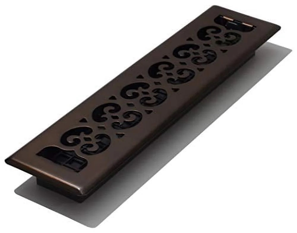 Decor Grates SPH214-RB Floor Register, 2x14, Rubbed Bronze Finish