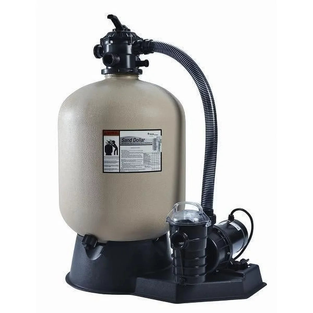 Pentair EC-PNSD0060OE1160 Sand Dollar SD60 Above Ground Pool Sand Filter System with 1 Pool Pump - Limited Warranty ECPNSD060OE1160