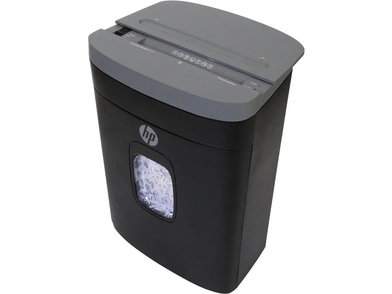 Royal CC16 Paper Shredder - Cross Cut - 16 Per Pass - for shredding Paper, Staples, Credit Card, Envelope - 8.75" Throat - 3 Minute Run Time - 40 Minute Cool Down Time - 5 gal Wastebin Capacity -