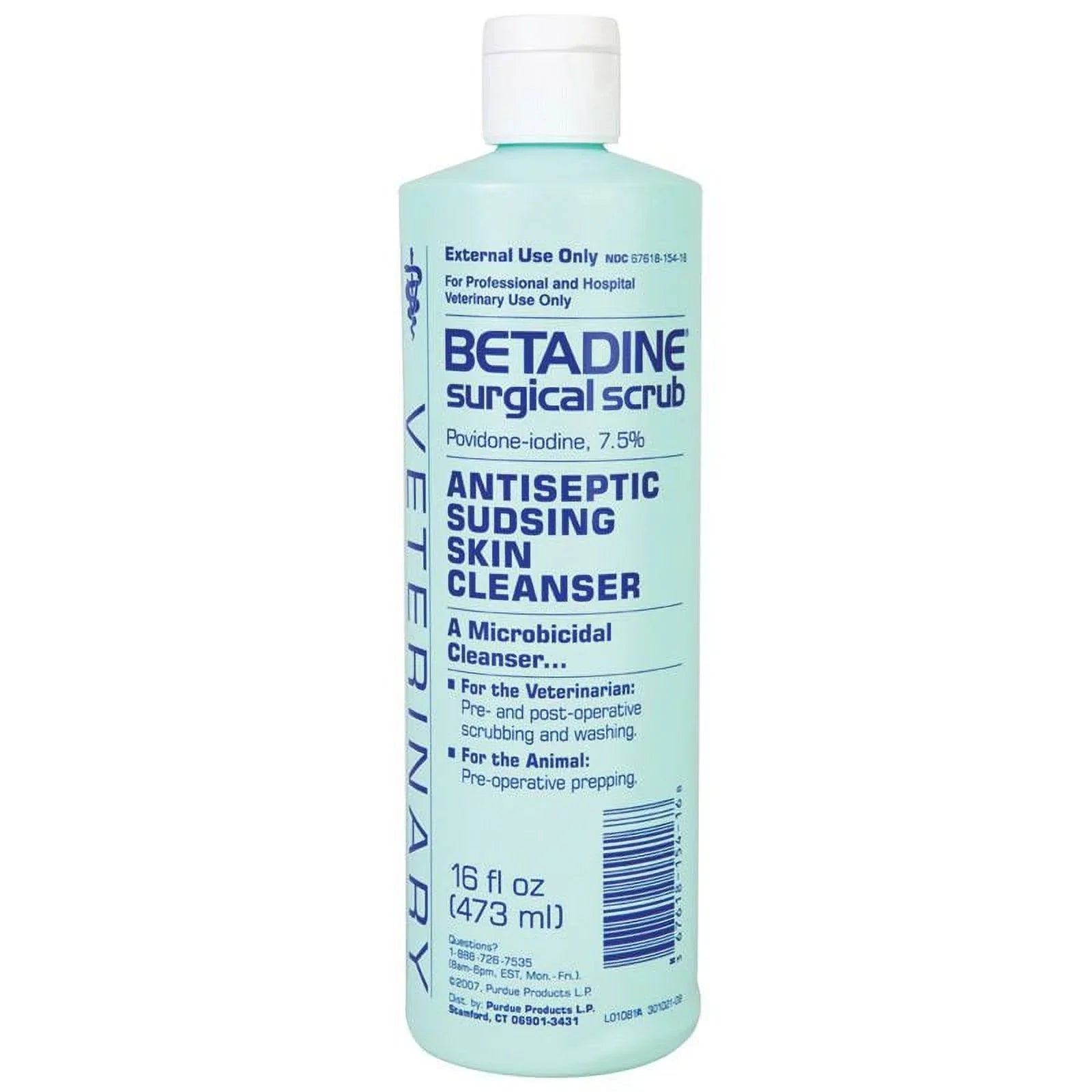 Purdue Products 16 oz. Horses, Cats & Dogs Betadine Antiseptic Surgical Solution