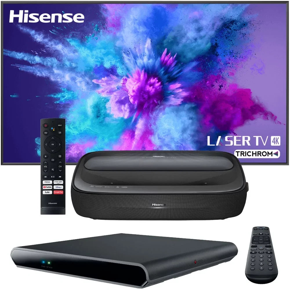 Hisense 100L9G 100" TriChroma LASER TV & DLT100B Display with DIRECTV STREAM Bundle