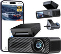 Pelsee Dash Cam Front and Rear, 4K Single Front Dash Camera, 2K/1080P Dual Car Camera for Cars, Built-in Wi-Fi,1.5” IPS Display Mini Dashcam,Night Vision,Voice Control,24H Parking Mode,G-Sensor,P1 Duo