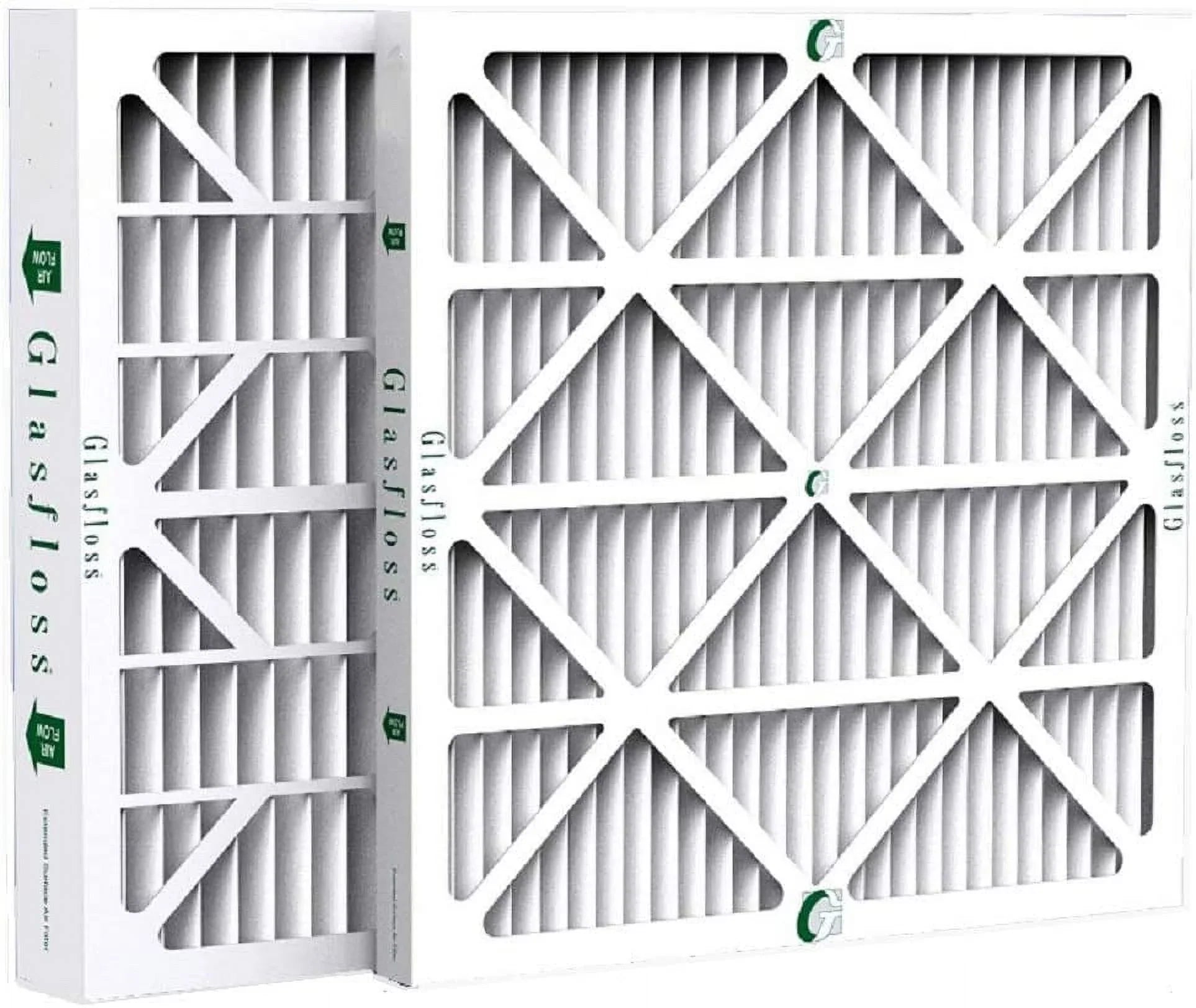 ZL 24x24x4 MERV 10 AC & Furnace Filters. 6 Pack. Actual Size: 23-3/8 x 23-3/8 x 3-3/4