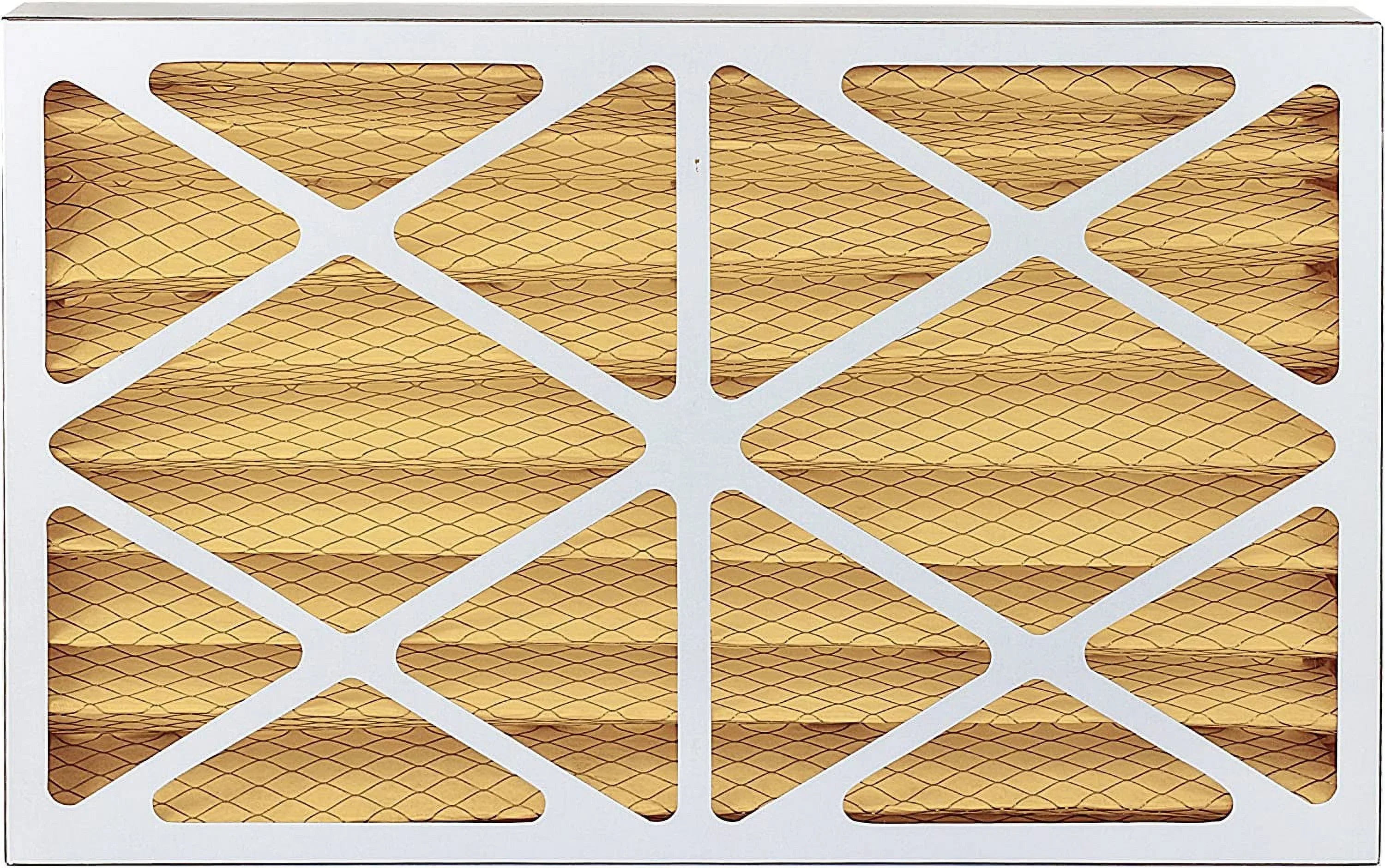 Filterbuy 16x30x4 MERV 11 Pleated HVAC AC Furnace Air Filters (6-Pack)