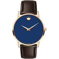 Movado 0607316 Men's Museum Classic Brown Strap Quartz Watch