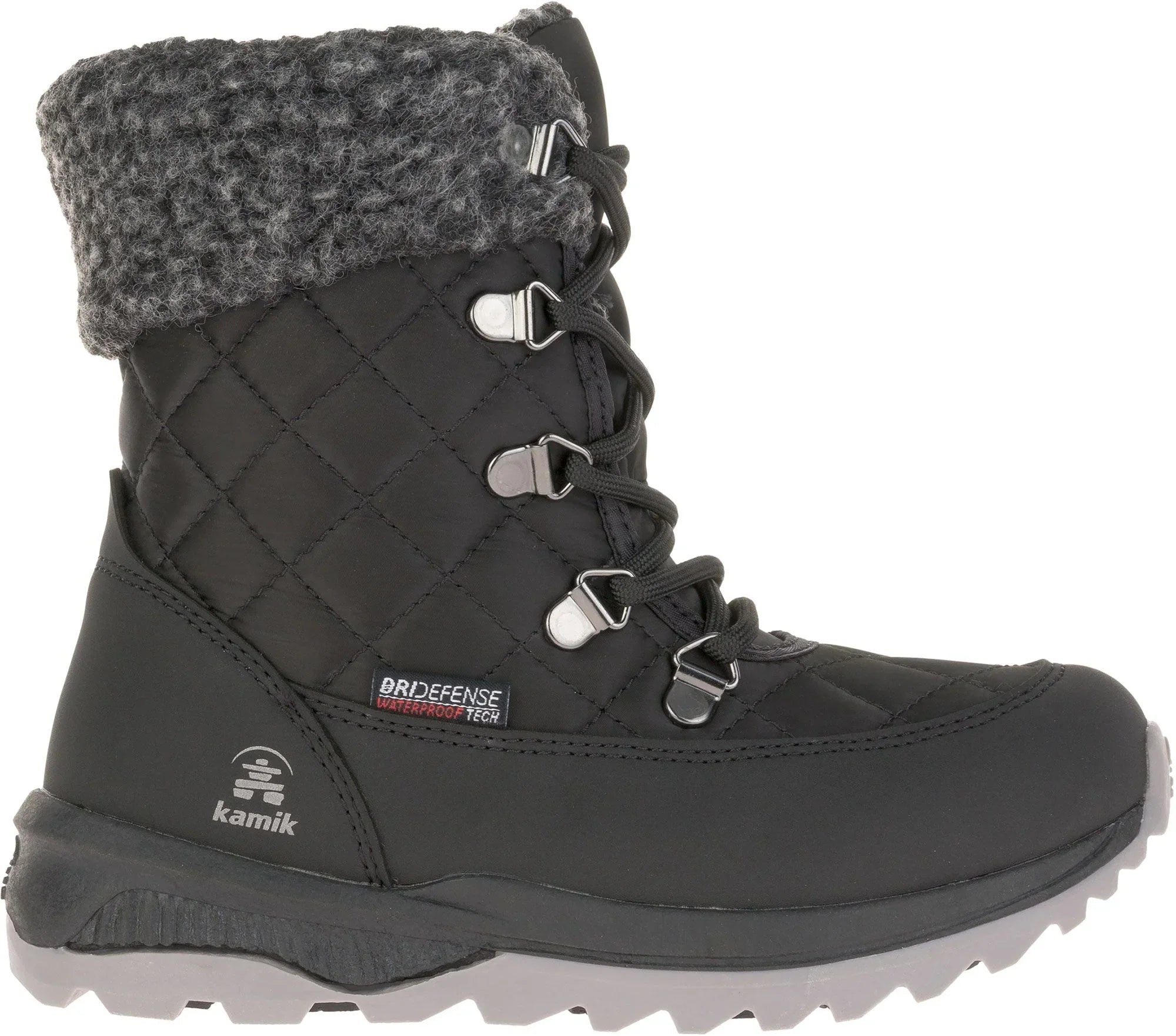 Kamik Libra big kids Winter Liquid Boots black Size 3 youth New in box