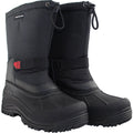 Tanleewa Men's Winter Boots Liquid Insulated Snow Boots Anti-Slip Shoe Size 11.5 Adult Male