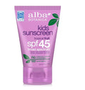 Alba Botanica, Kids Display Tropical Fruit, SPF 45, 4 oz(Pack of 3)