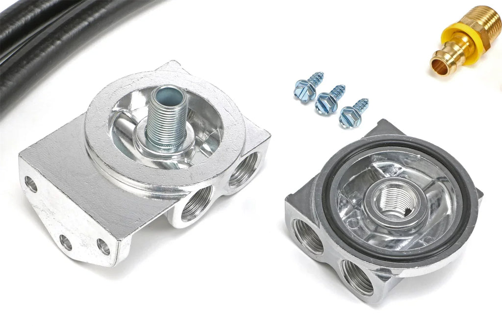 Trans-Dapt Functionality Products 1813 Single Oil Filter Relocation Kit