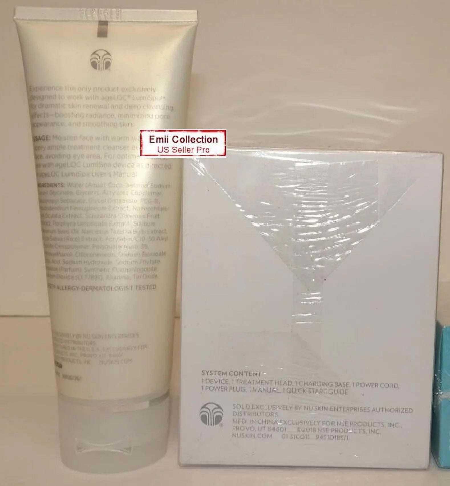 Nu Skin Nuskin ageLOC LumiSpa Lumi Spa IO Kit with Normal/Combo Cleanser