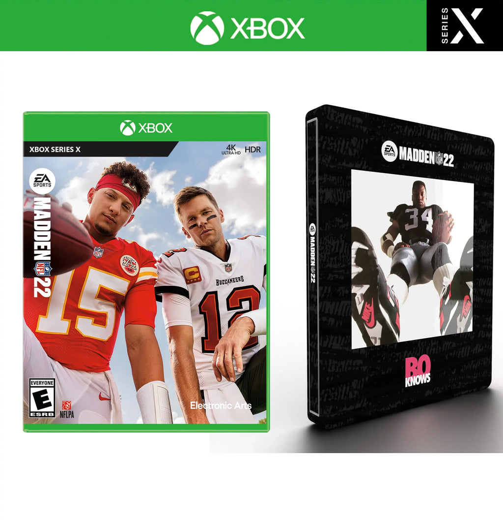 Madden NFL 22, Electronic Arts, Xbox Series X + Exclusive BO KNOWS Steelbook