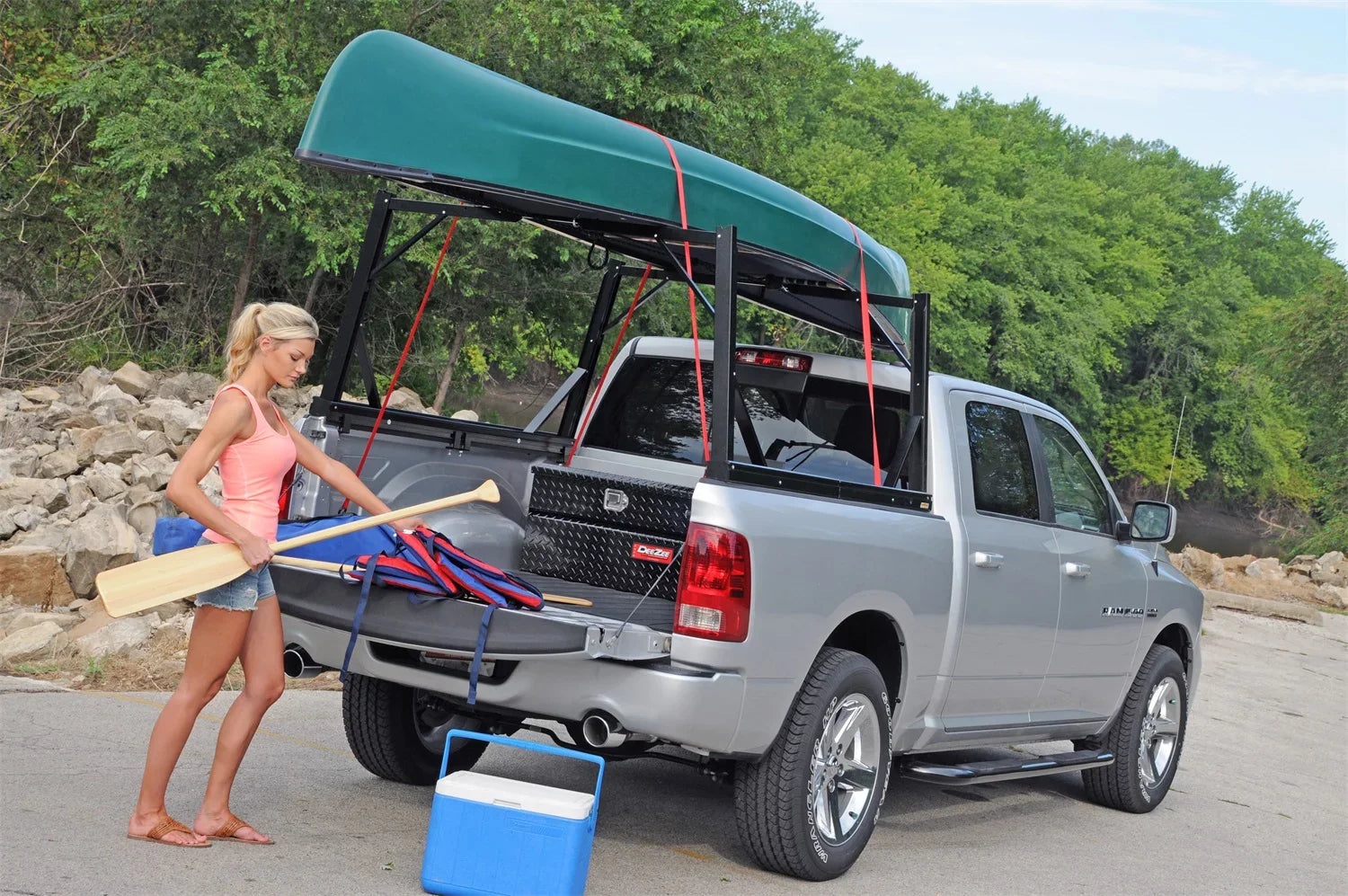 Dee Zee DZ951600 Invis-A-Rack Cargo Management System Fits select: 2015-2018 CHEVROLET SILVERADO K1500 LT, 2014 CHEVROLET SILVERADO K1500