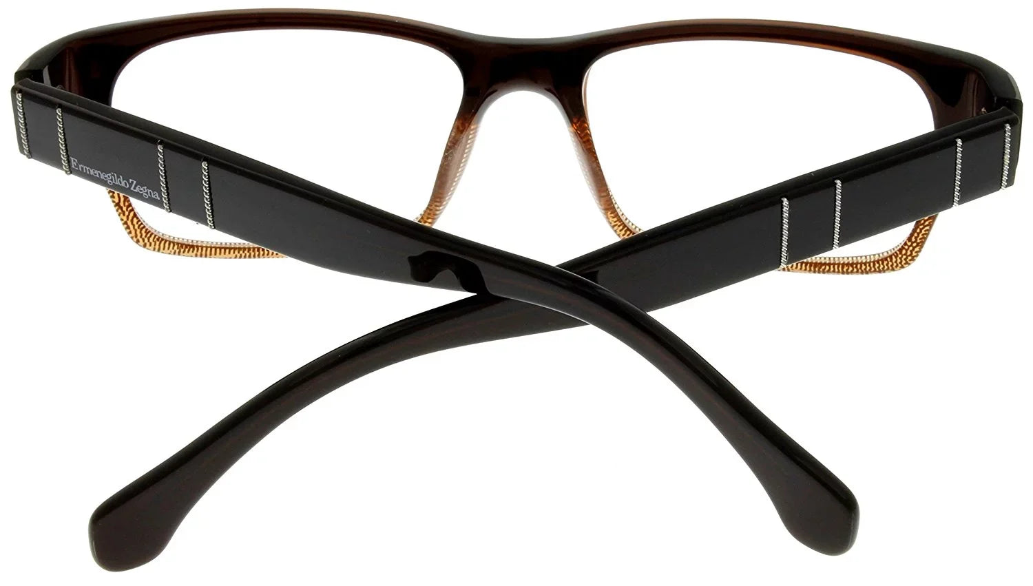 Ermenegildo Zegna Prescription Eyeglasses Frames Unisex Rectangular VZ3134M 0627 Satin Gunmetal Size: Lens/ Bridge/ Temple: 55-17-135