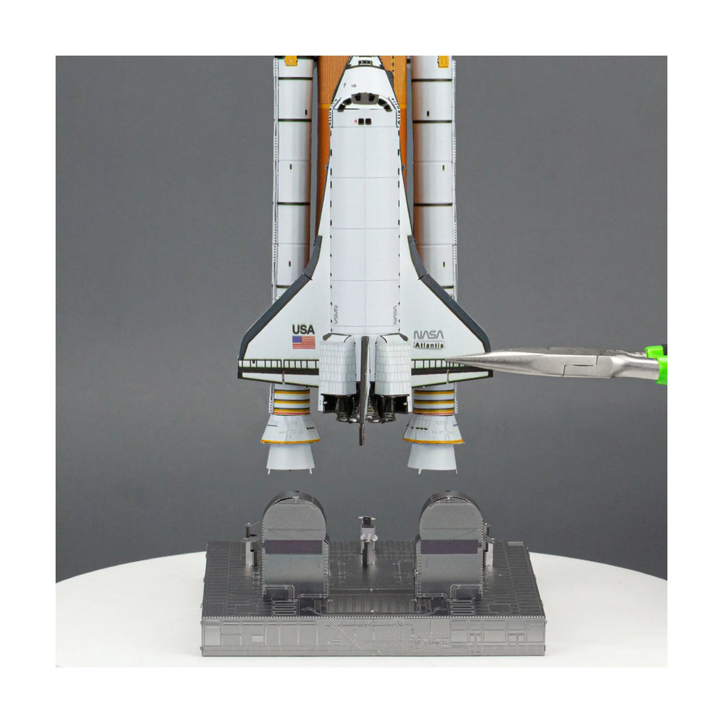 Fascinations Metal Earth Premium Series ICONX 3D Metal Model Kit - Space Shuttle Launch Kit