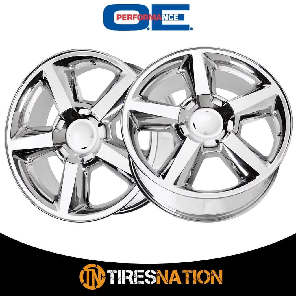 OE Creations Aluminum Rim PR131 20X8.5in Chrome Finish, 131C-285831 2018 Chevrolet Silverado 1500
