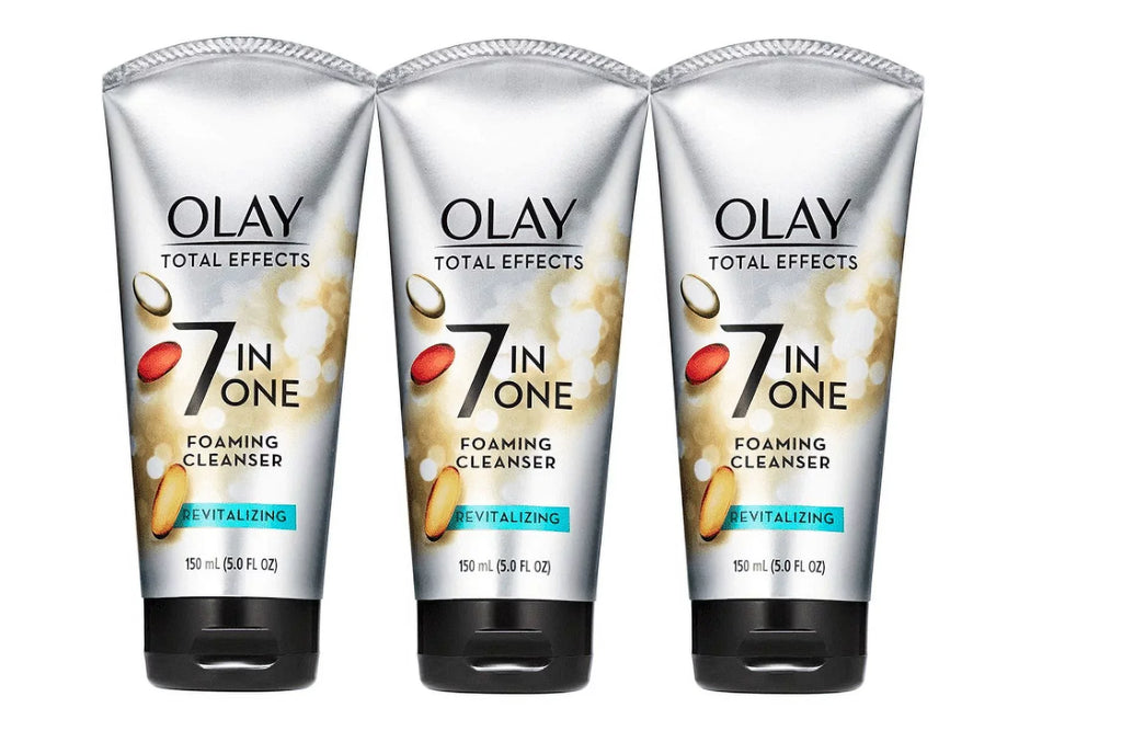 Olay Total Effects Revitalizing Foaming Facial Cleanser, 5.0 fl oz ( pack of 3)