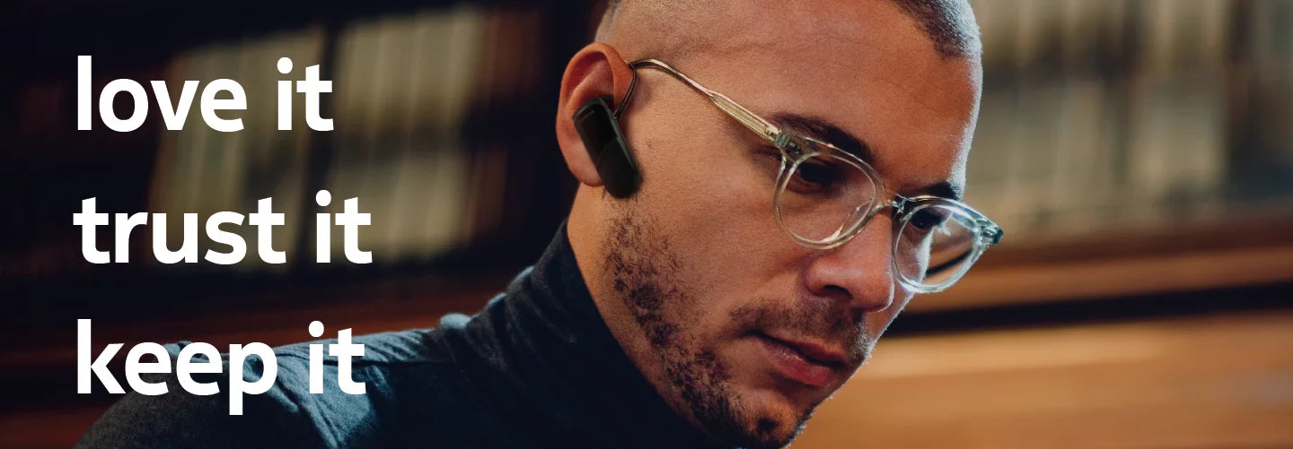 Nokia Wireless Bluetooth Clarity Solo Bud + Single Ear Headset. Answer calls, stream music hands free.