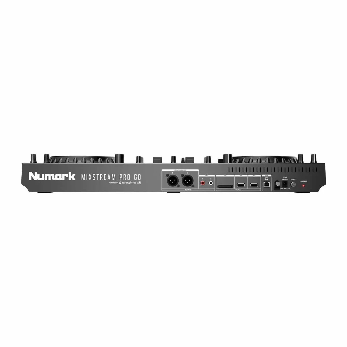 Numark Mixstream Pro Go Battery-Powered Standalone Streaming 2-Channel DJ Controller