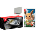 Nintendo Switch Lite Pokemon Dialga & Palkia Edition 32GB Handheld Video Game Console with Pokemon: Let's Go, Eevee! Game Bundle