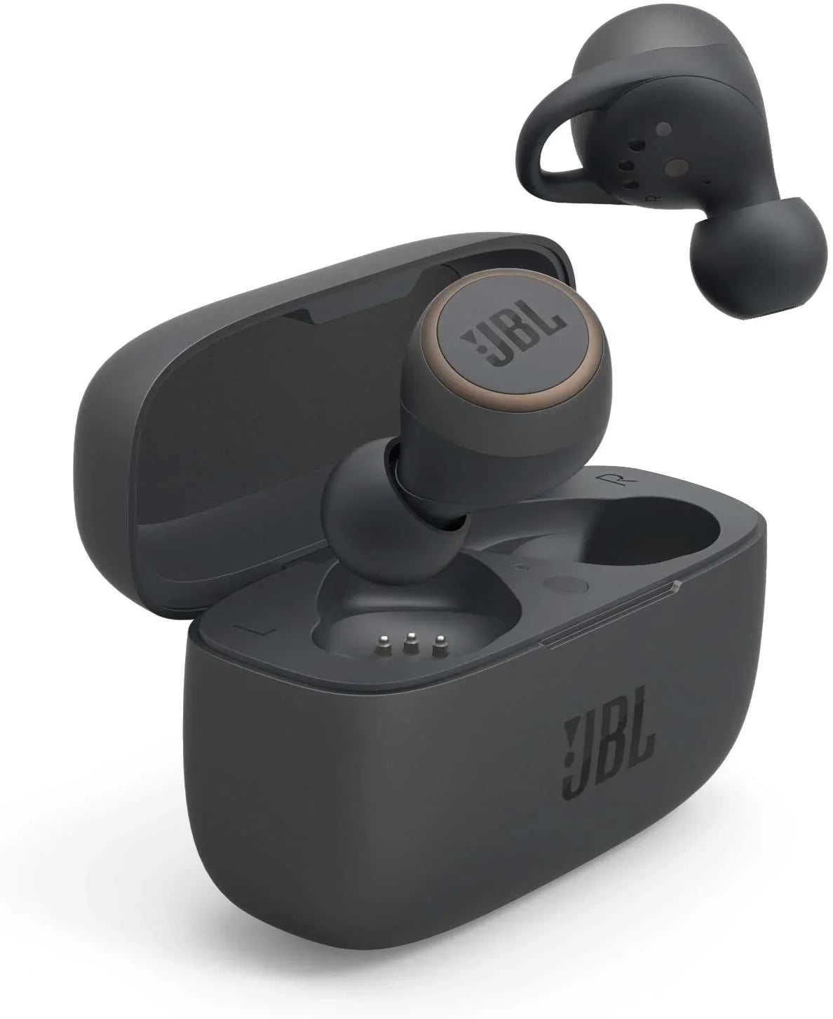 Restored JBL Live 300TWS True Wireless In-Ear Bluetooth Headphones - Black (Refurbished)