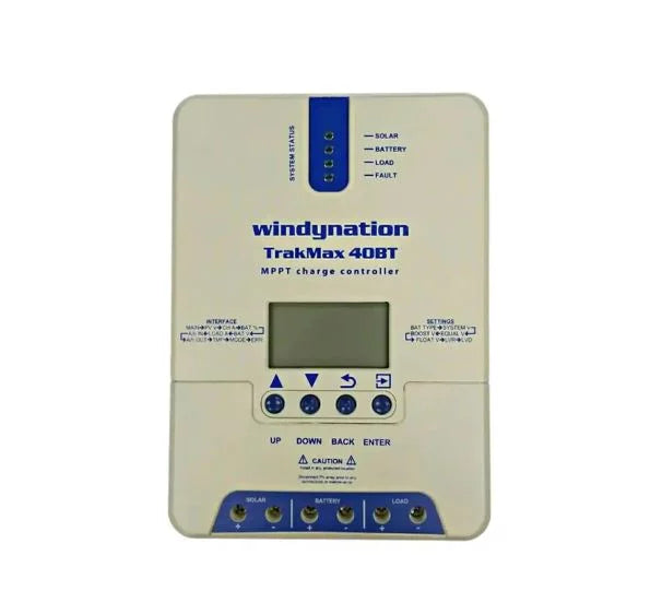 TrakMax MPPT 12-Volt/24-Volt 40 Amp Solar Charge Controller