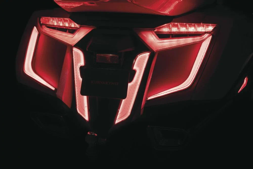 Kuryakyn Omni LED Rear Fender Cover for 2018-2021 Honda Gold Wing, Black