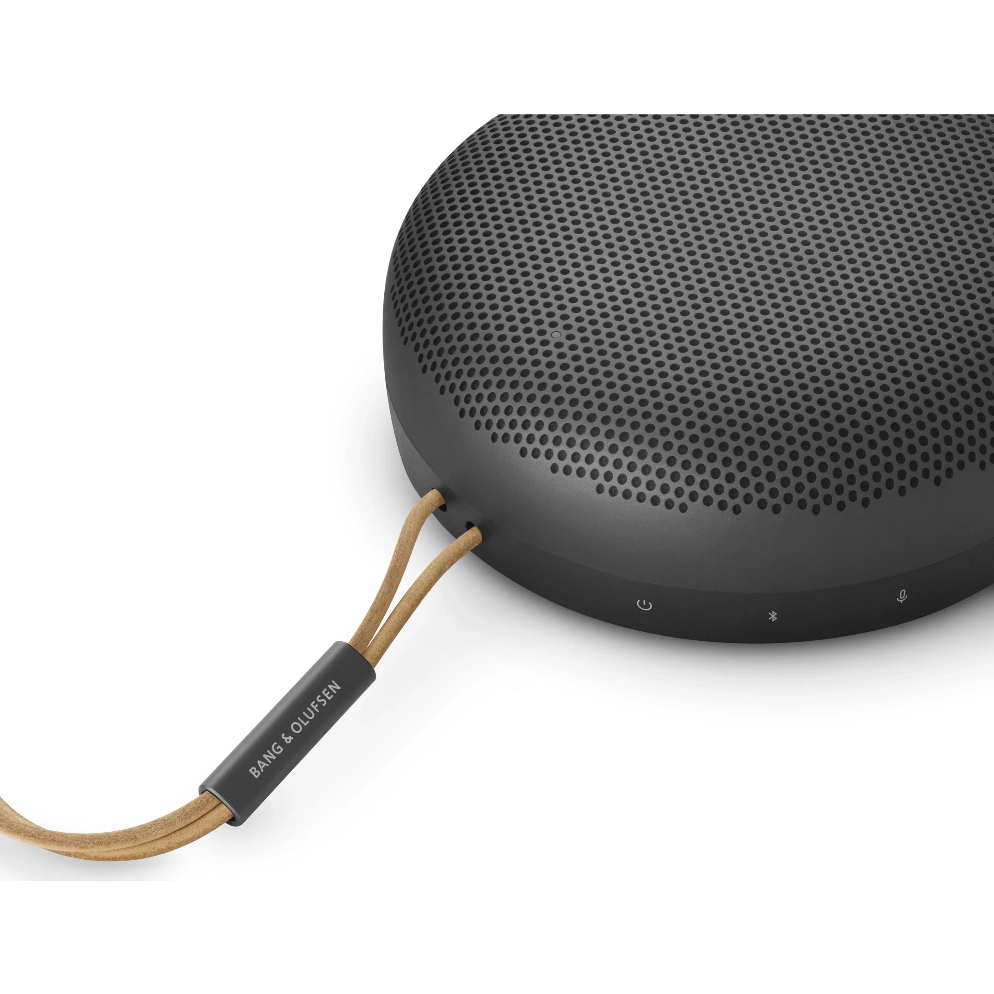 B&O BeoSound Portable Bluetooth Speaker, Black Anthracite, A1 2nd Gen