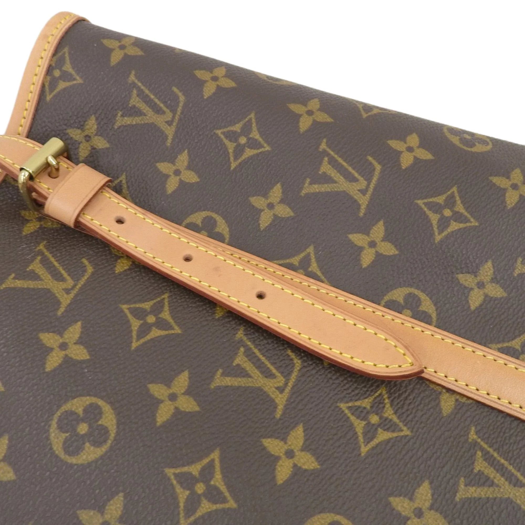 Pre-Owned LOUIS VUITTON Monogram Bucket GM Type Bag Tote M42236 (Good)