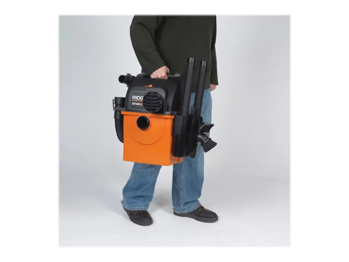 Ridgid Stor-N-Go WD5500 - Vacuum Cleaner - Handheld - Orange