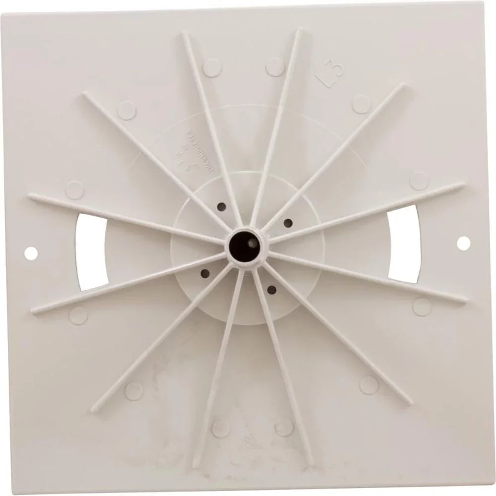 Pentair L3 9.87" Square Skimmer Lid with Thermometer - White