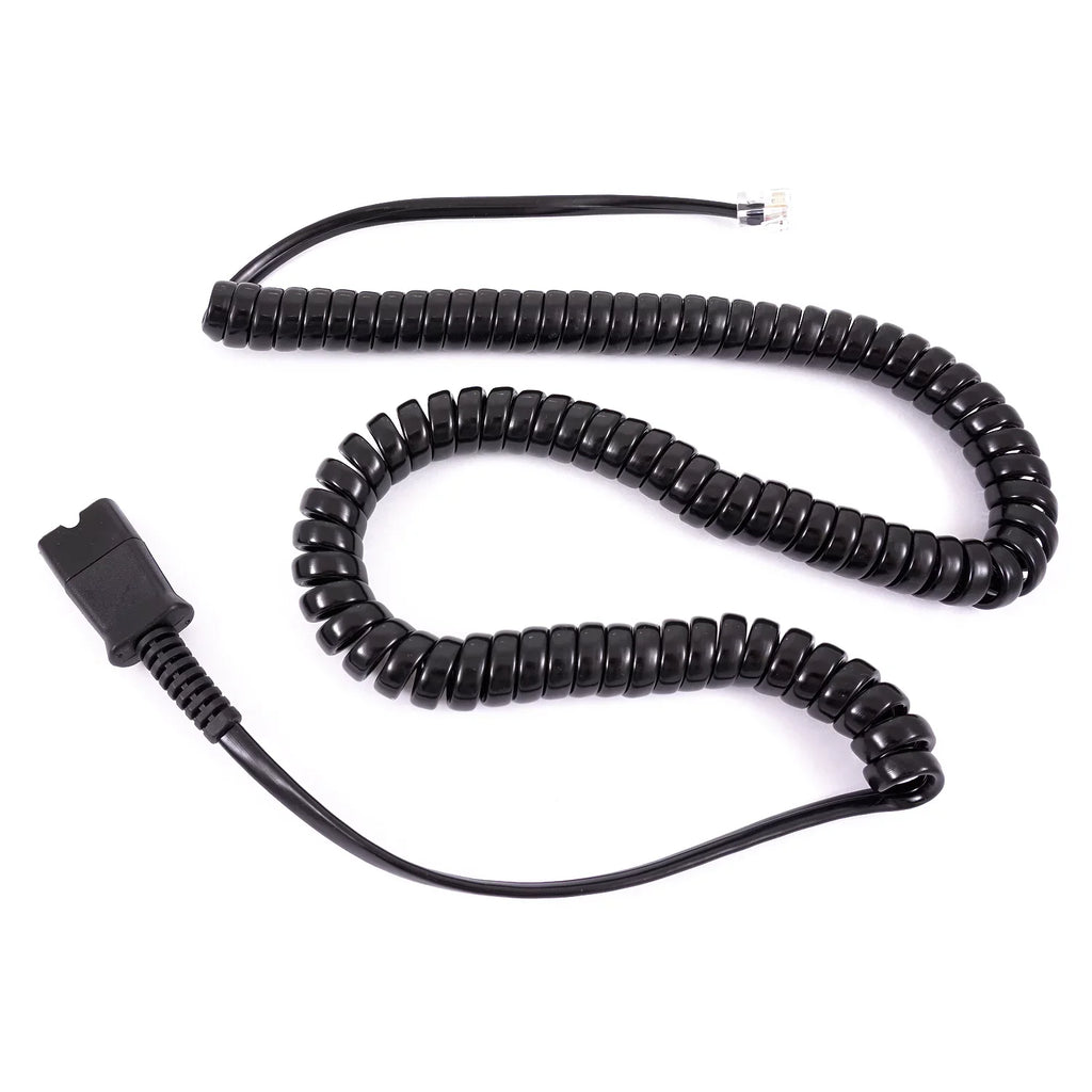 Desk Phone Headset for Cisco - Voice Tube Mic Binaural Headset with RJ9 Cisco Headset Adapter