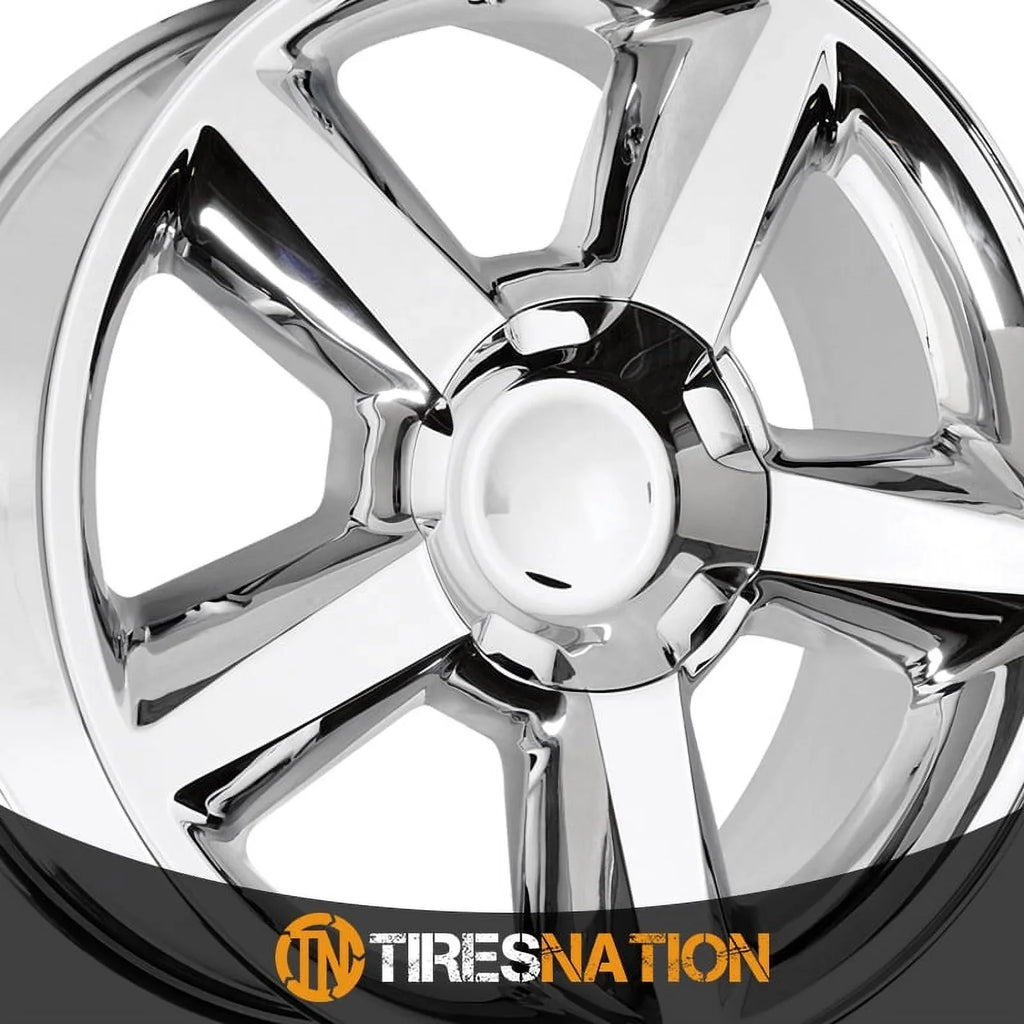 OE Creations Aluminum Rim PR131 20X8.5in Chrome Finish, 131C-285831 2018 Chevrolet Silverado 1500