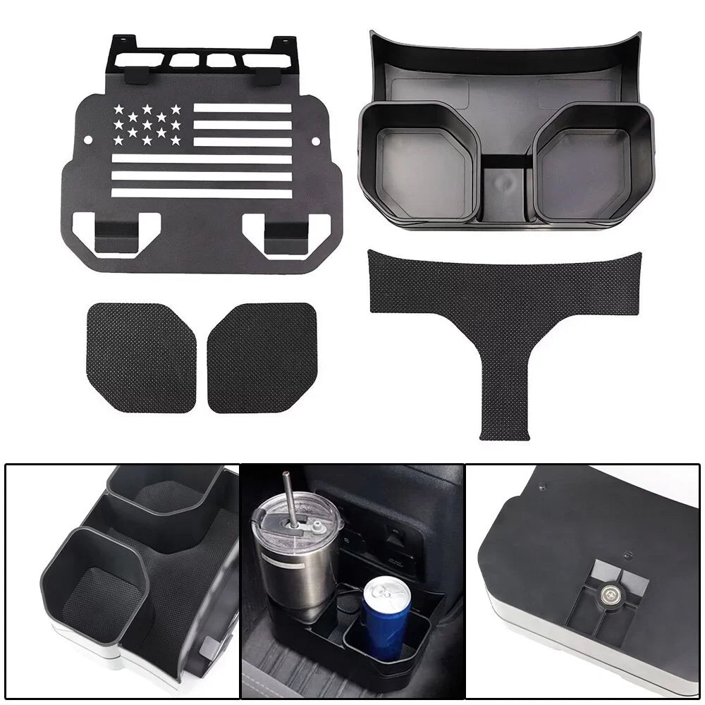 ALLTIMES Removable Cup Holder for Ford for Bronco 4 Door 2021-2023 (Off-Road Edition)